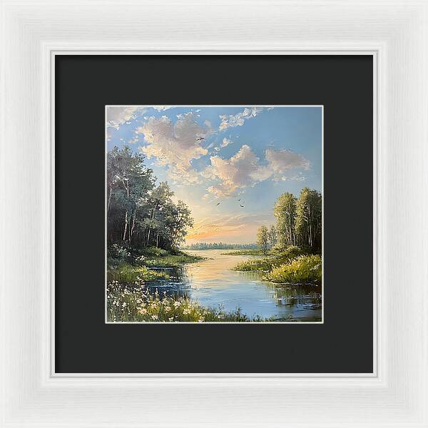 Soft Summer Breeze - Framed Print