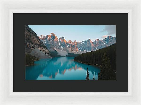 Still Waters, Silent Heights - Framed Print