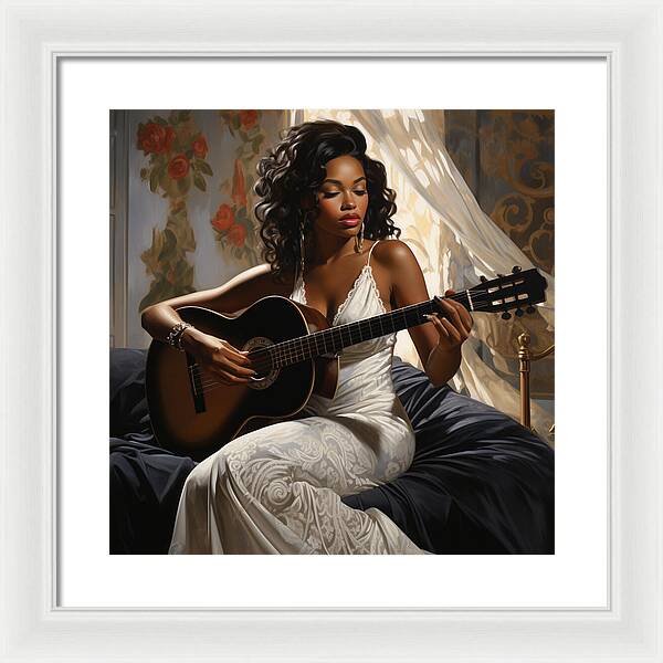 Stringed Grace - Framed Print