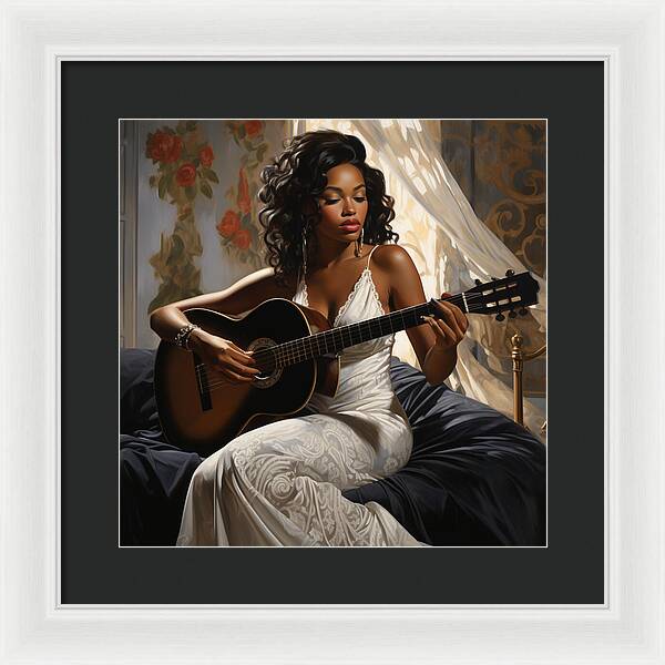 Stringed Grace - Framed Print