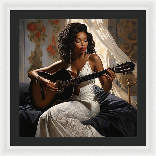 Stringed Grace - Framed Print