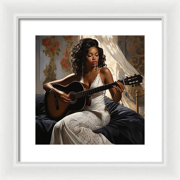 Stringed Grace - Framed Print