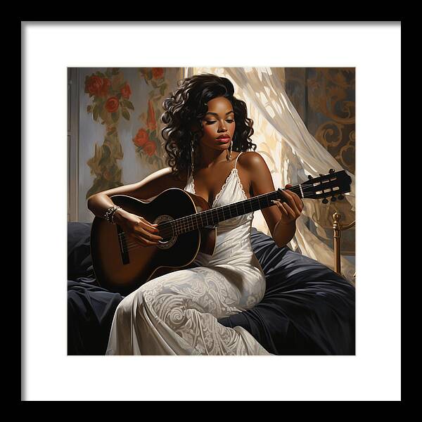 Stringed Grace - Framed Print