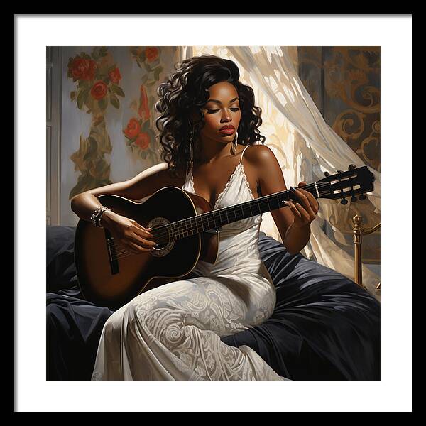 Stringed Grace - Framed Print