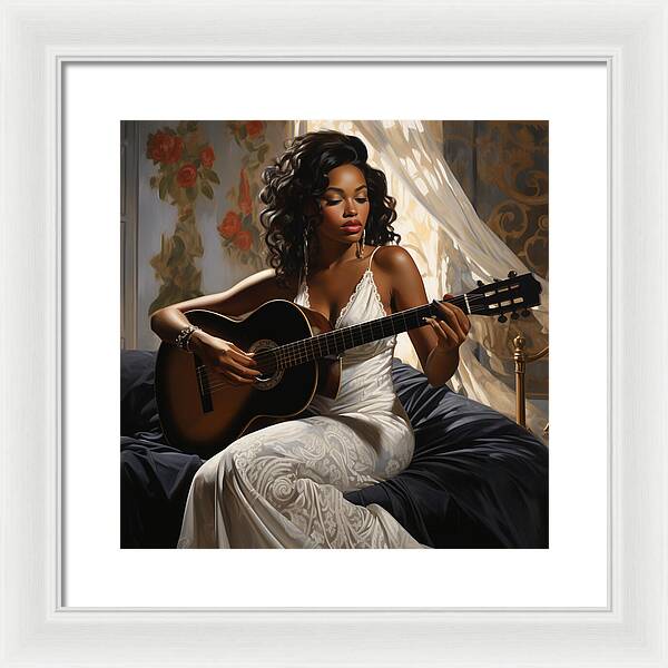 Stringed Grace - Framed Print