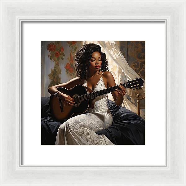 Stringed Grace - Framed Print