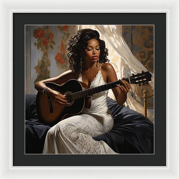 Stringed Grace - Framed Print