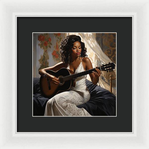 Stringed Grace - Framed Print