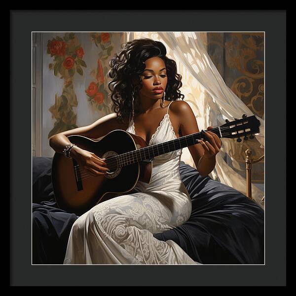 Stringed Grace - Framed Print