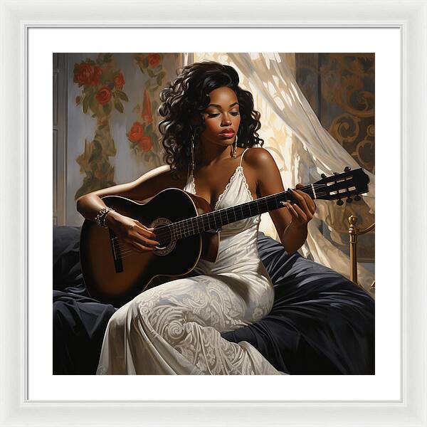 Stringed Grace - Framed Print