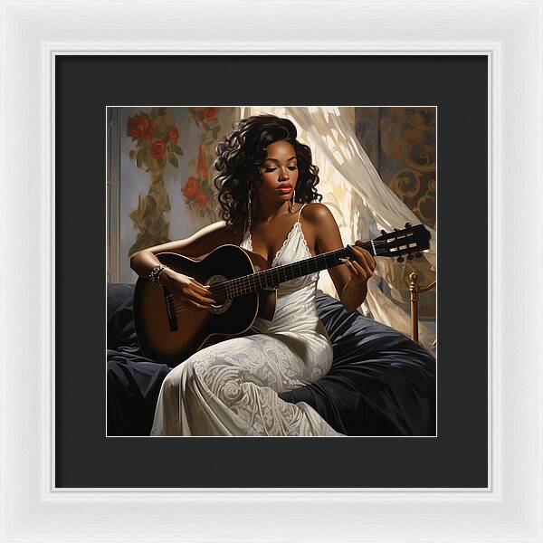 Stringed Grace - Framed Print