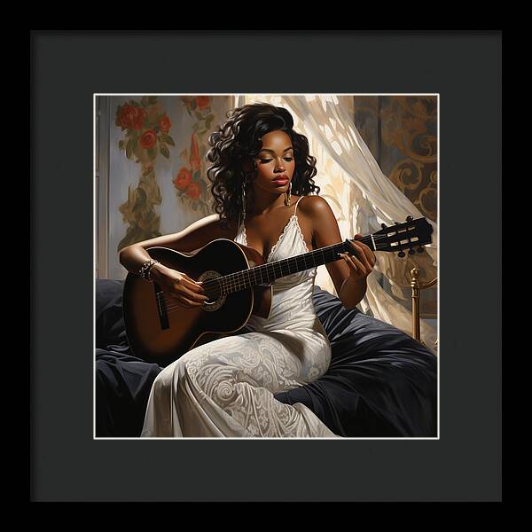 Stringed Grace - Framed Print