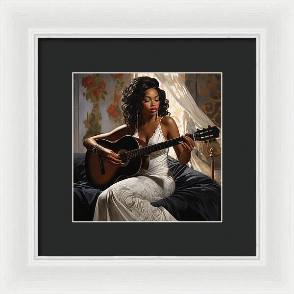 Stringed Grace - Framed Print