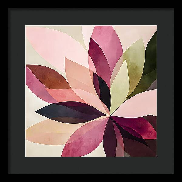 Subtle Vibrance - Framed Print