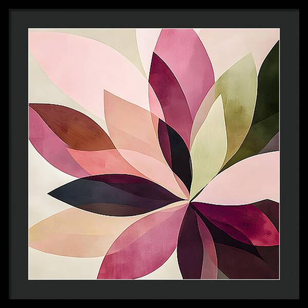 Subtle Vibrance - Framed Print