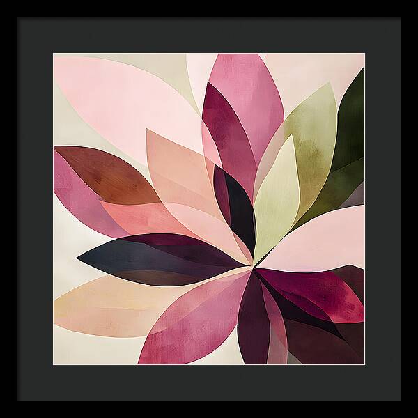 Subtle Vibrance - Framed Print