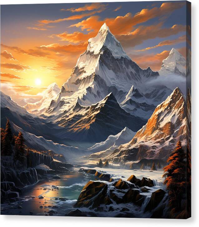 Summit Glory - Canvas Print