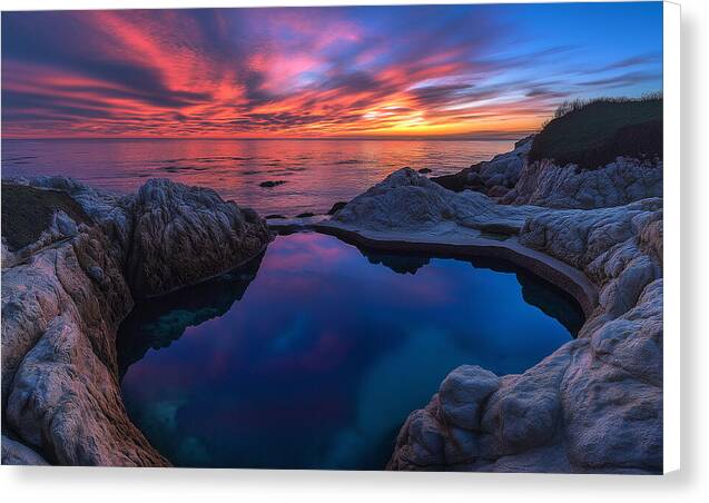 Sunset Reflections - Canvas Print