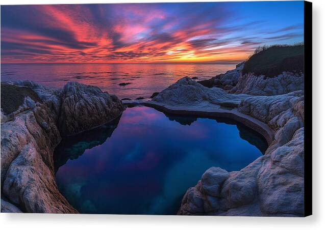 Sunset Reflections - Canvas Print