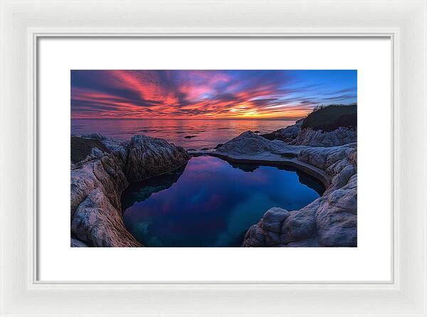 Sunset Reflections - Framed Print