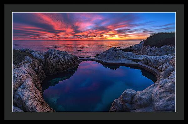 Sunset Reflections - Framed Print