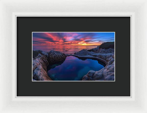 Sunset Reflections - Framed Print