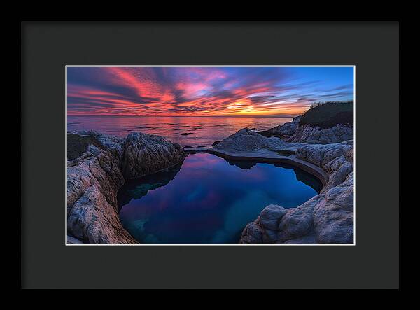 Sunset Reflections - Framed Print