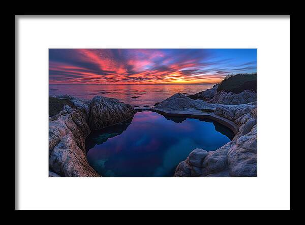 Sunset Reflections - Framed Print