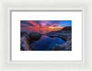 Switch Sunset Reflections - Framed Print 3 image