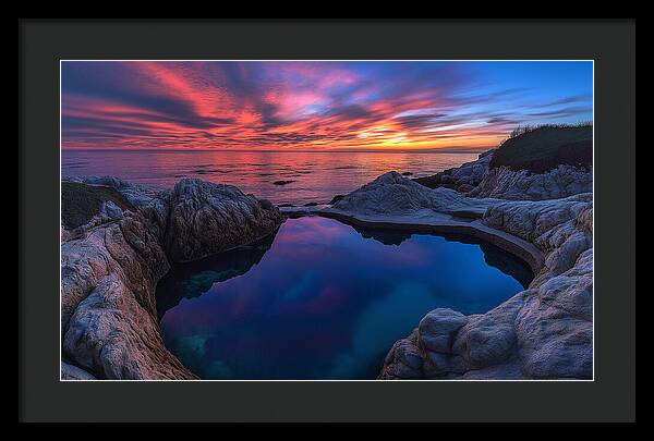 Sunset Reflections - Framed Print