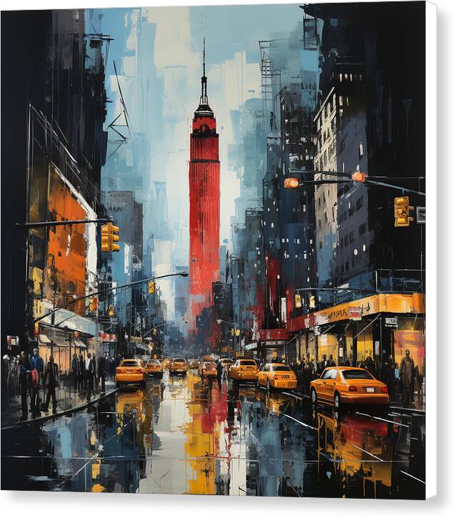 The City - Canvas Print