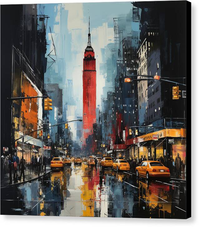 The City - Canvas Print