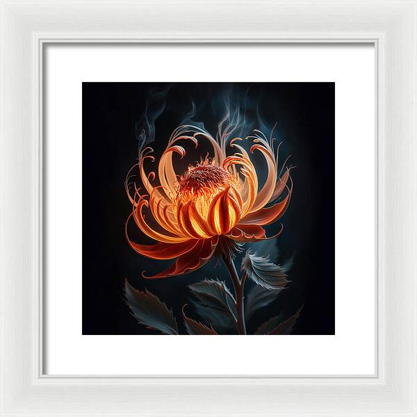 The Ember Lily - Framed Print