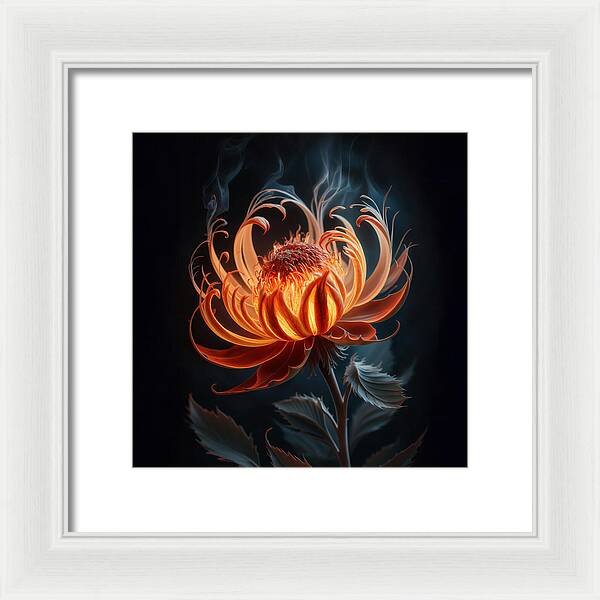 The Ember Lily - Framed Print