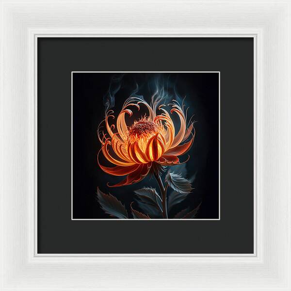 The Ember Lily - Framed Print