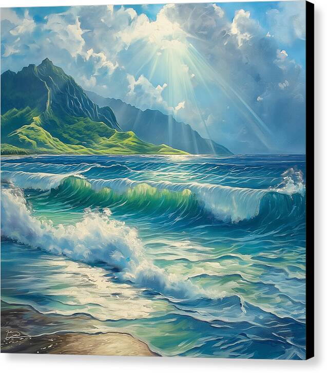 Tide's Dance - Canvas Print