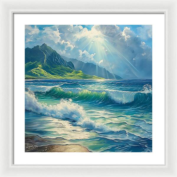 Tide's Dance - Framed Print