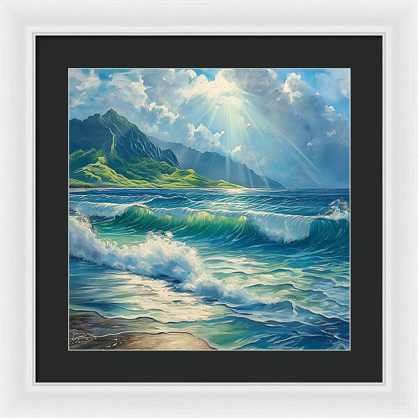 Tide's Dance - Framed Print