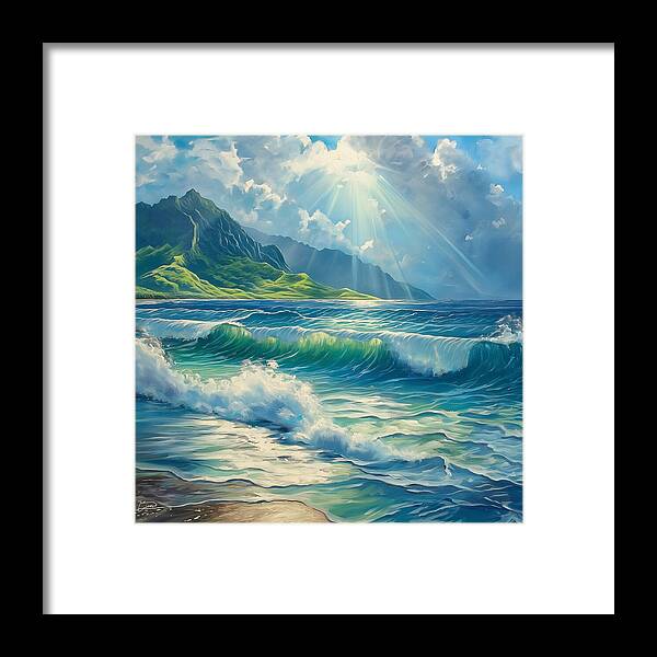 Tide's Dance - Framed Print