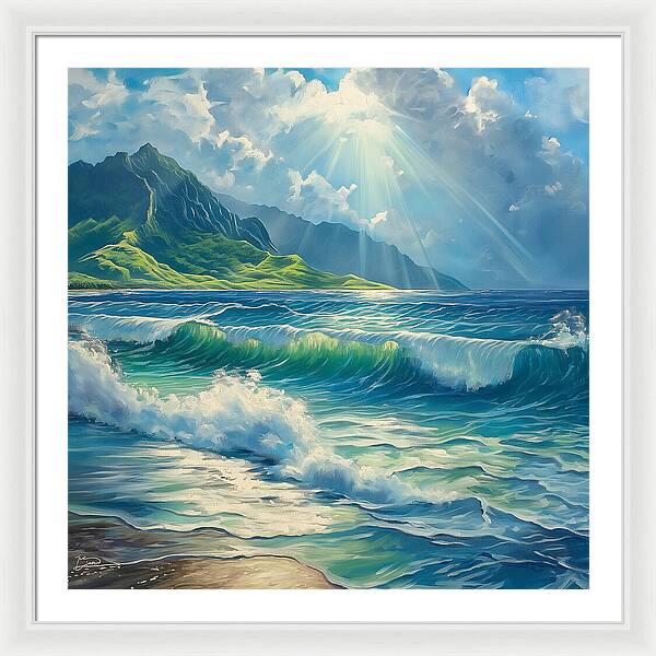 Tide's Dance - Framed Print