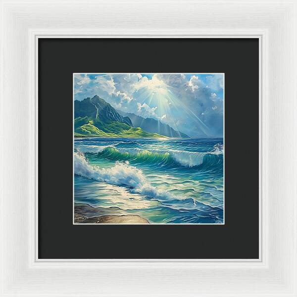 Tide's Dance - Framed Print