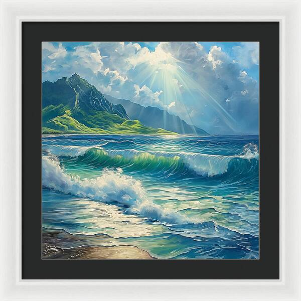 Tide's Dance - Framed Print