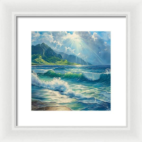 Tide's Dance - Framed Print