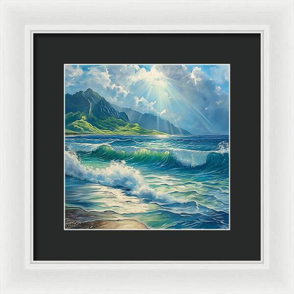 Tide's Dance - Framed Print