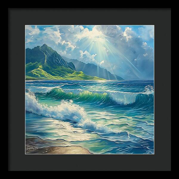 Tide's Dance - Framed Print