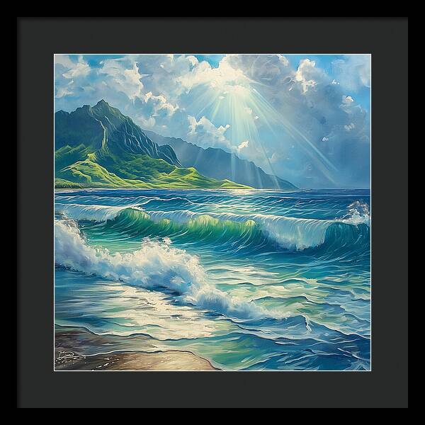 Tide's Dance - Framed Print