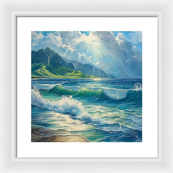 Tide's Dance - Framed Print