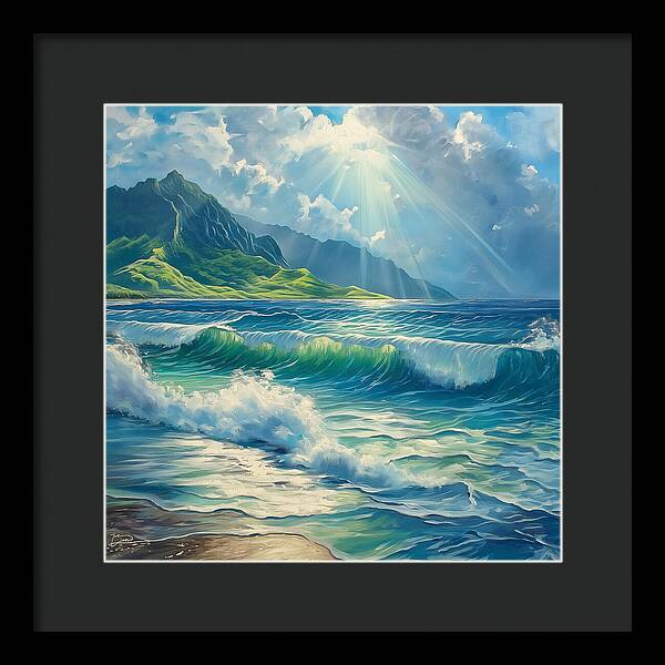 Tide's Dance - Framed Print