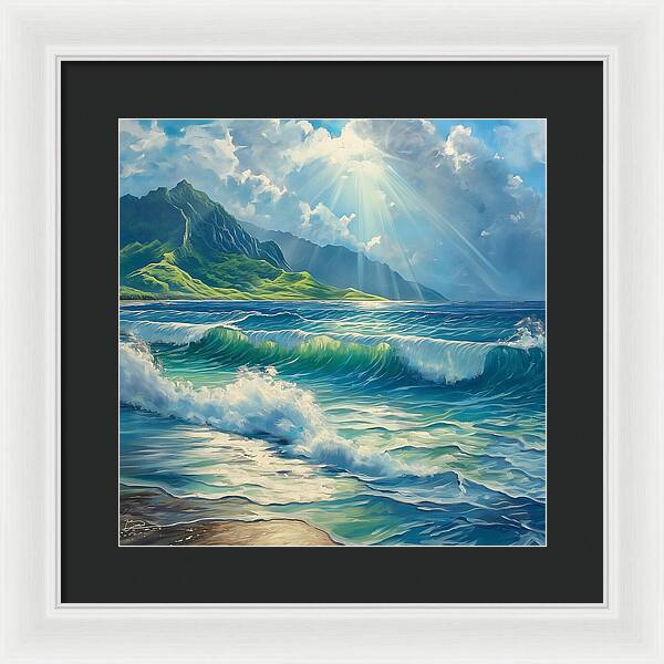 Tide's Dance - Framed Print