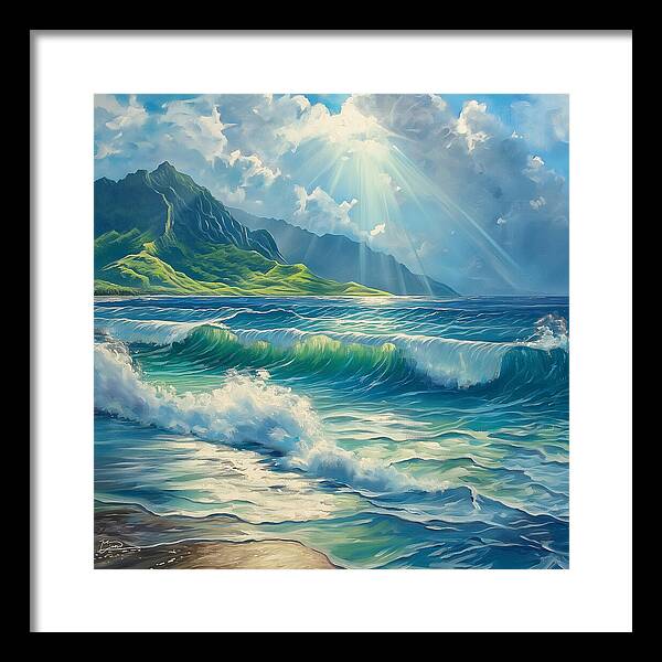 Tide's Dance - Framed Print